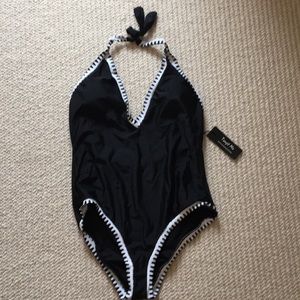 Tempt Me halter one piece bathing suit NWT size XL